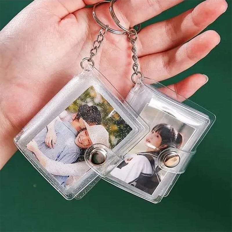 Lisslune | Small Photo Album Keychain Pendant
