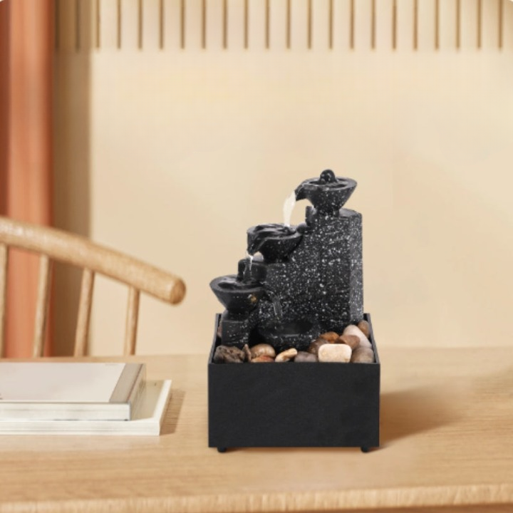 Lisslune | ZenRipple – Demanding table fountain for calming and centering your mind