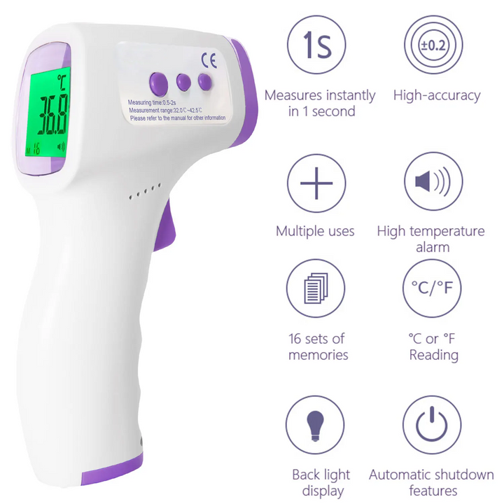 Lisslune | No-Contact Dog Thermometer with One Click Reading