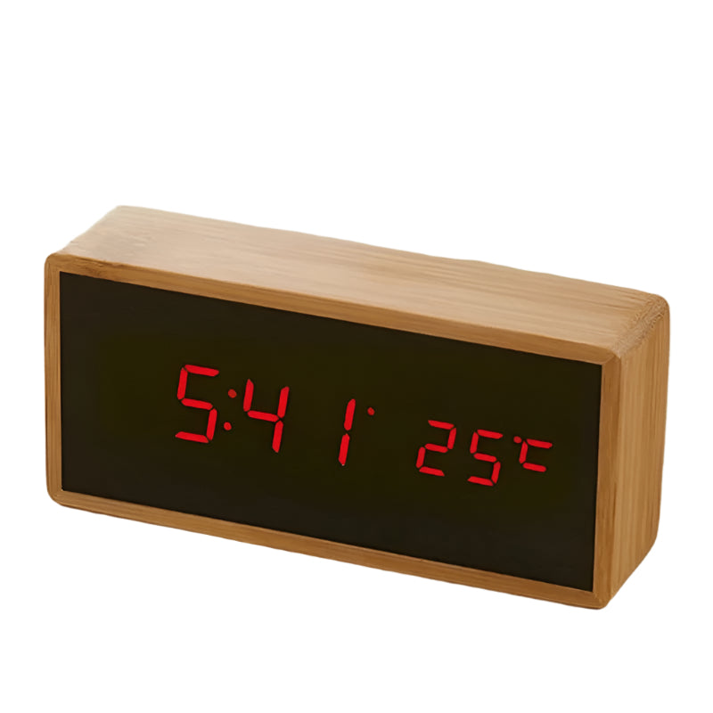 Lisslune | ReflectGlow LED Digital Alarm Clock