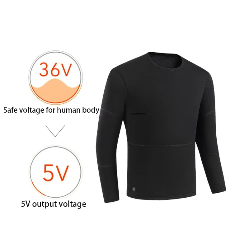Lisslune | Thermal Heated Top - Heat Warming Coat for Mens & Women´s