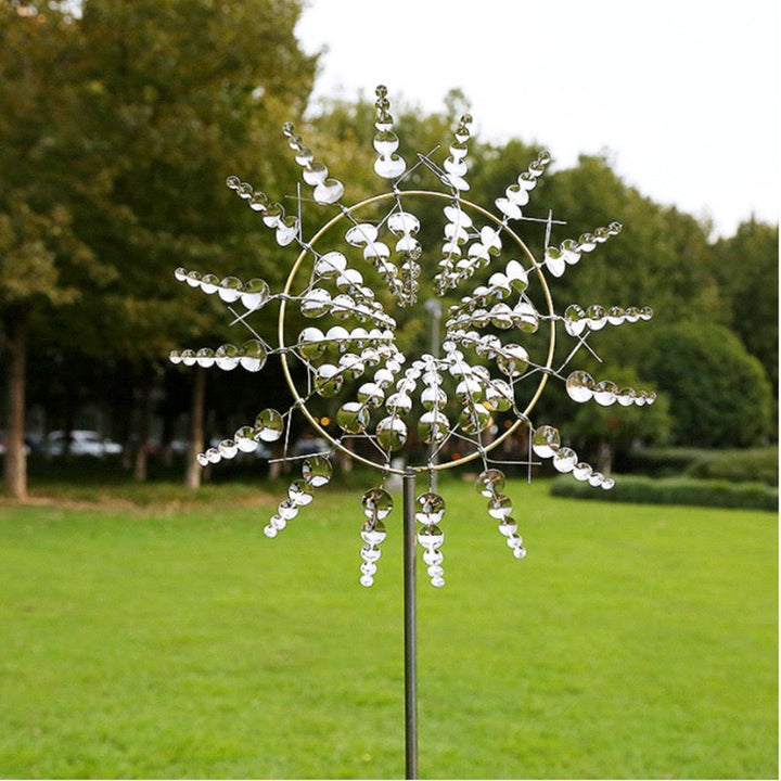 Lisslune | Modern wind-powered garden decoration