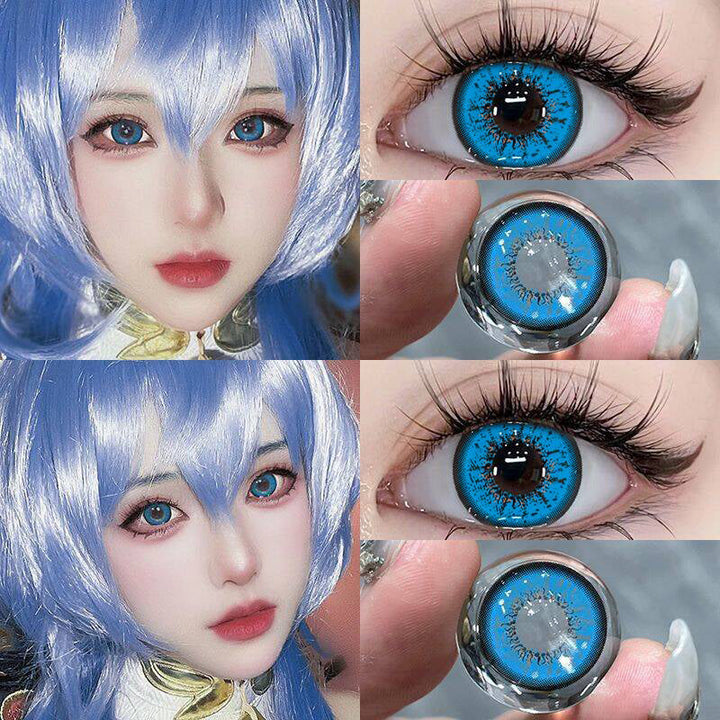 Rynx Cosplay Bella Blue 14.5mm 1 Pair | 1 Year