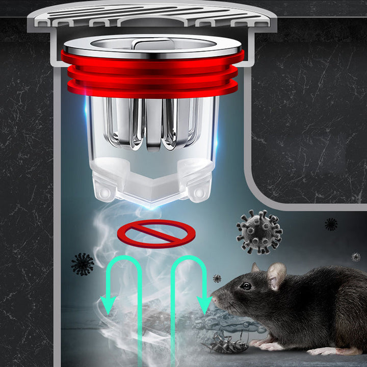 Lisslune | Magnetic odor-neutralizing floor drain core