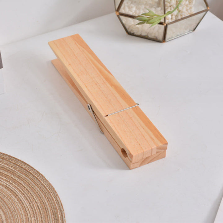 Lisslune | Clothespin Bathroom Towel Holder