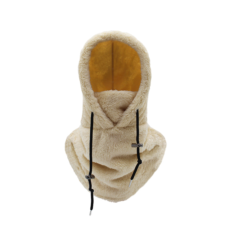 Lisslune | Ski mask with Sherpa hood