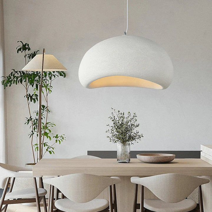 Lisslune | LED Pendant Lamp - Nordic Wabi Sabi Design - Adjustable Lighting Fixture for Home Decor & Modern Interiors