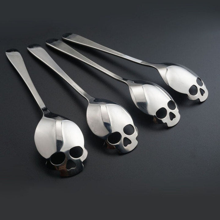 Lisslune | Skull Shaped Stainless Steel Spoon