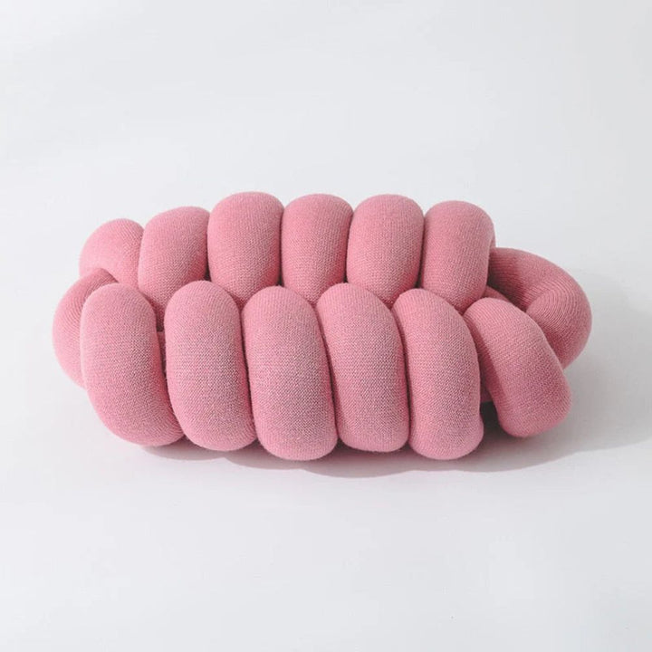 Lisslune | Splendid Ellipse Knotted Plush Cushion