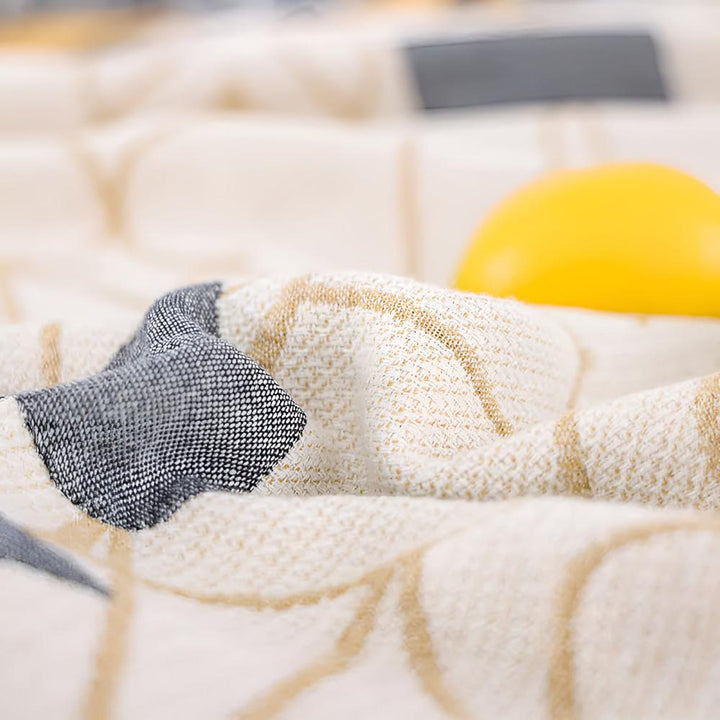 Lisslune | Poker Patterns Cotton Blanket