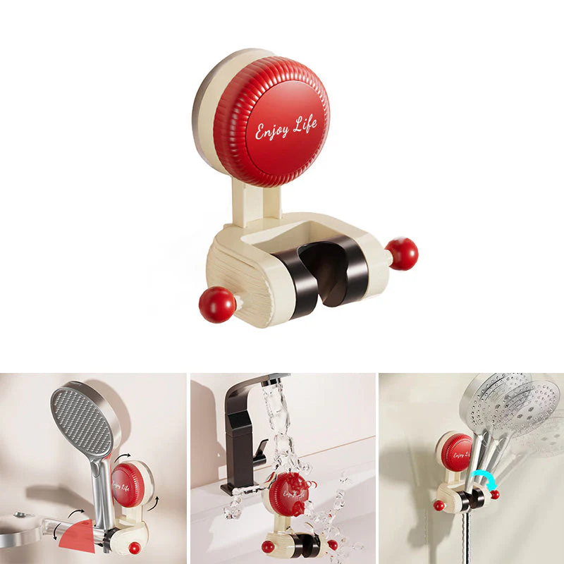 Lisslune | Adjustable shower holder with suction cup