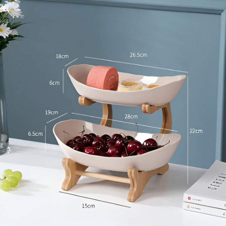 Lisslune | SnackNest - Multi-layer serving plate