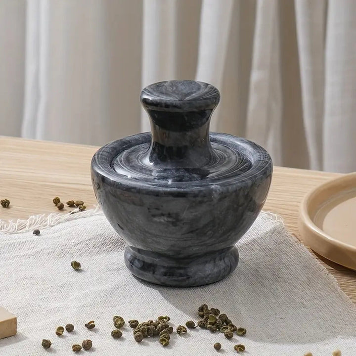 Lisslune | Marble Mortar & Pestel Spices Grinder