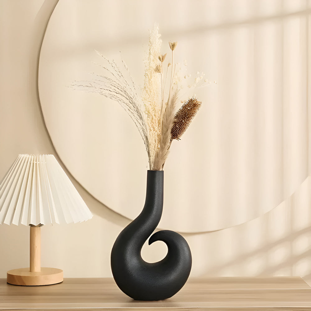 Lisslune | Comodo Spiral Ceramic Vase