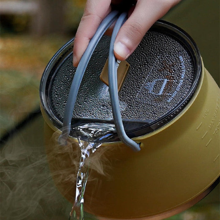 Lisslune | Camping Outdoor Silicone Foldable Kettle
