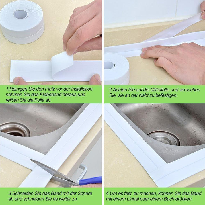 Lisslune | Waterproof Adhesive Tape for Kitchens and Bathrooms