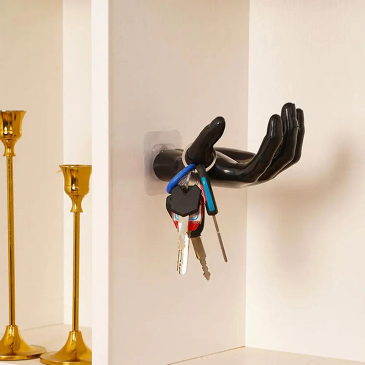 Lisslune | Hand Shape Decorative Resin Storage Hook