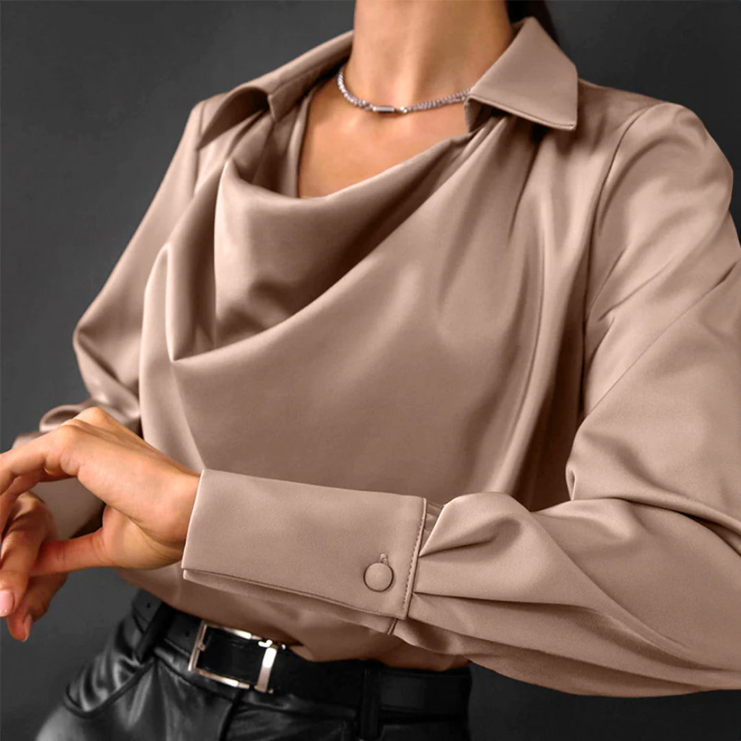 Lisslune | Satin Grace Shirt