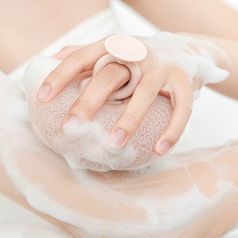 Lisslune | PurePuff - Donut-shaped Bathtub and Shower Scrubber