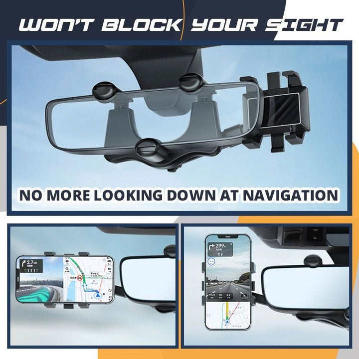 Lisslune | Rotatable & Extendable Car Phone Holder