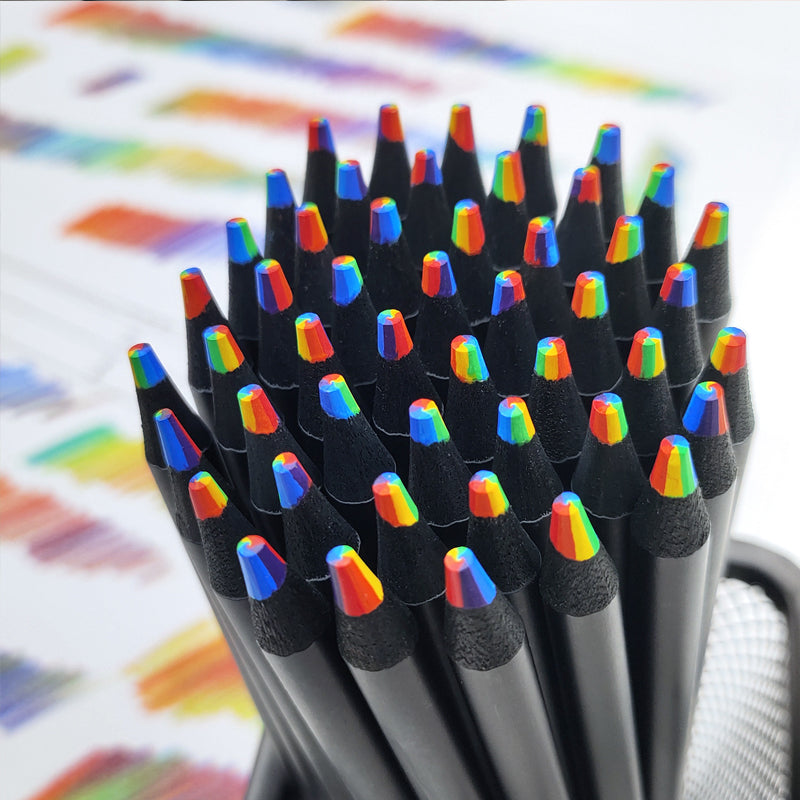 Lisslune | Fun Rainbow Gradient Colored Pencil
