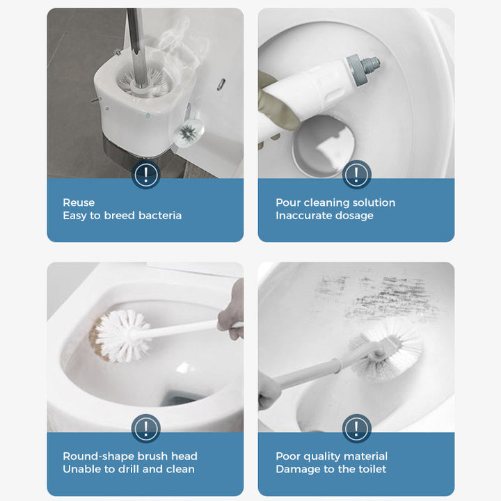 Lisslune | Disposable toilet cleaning system