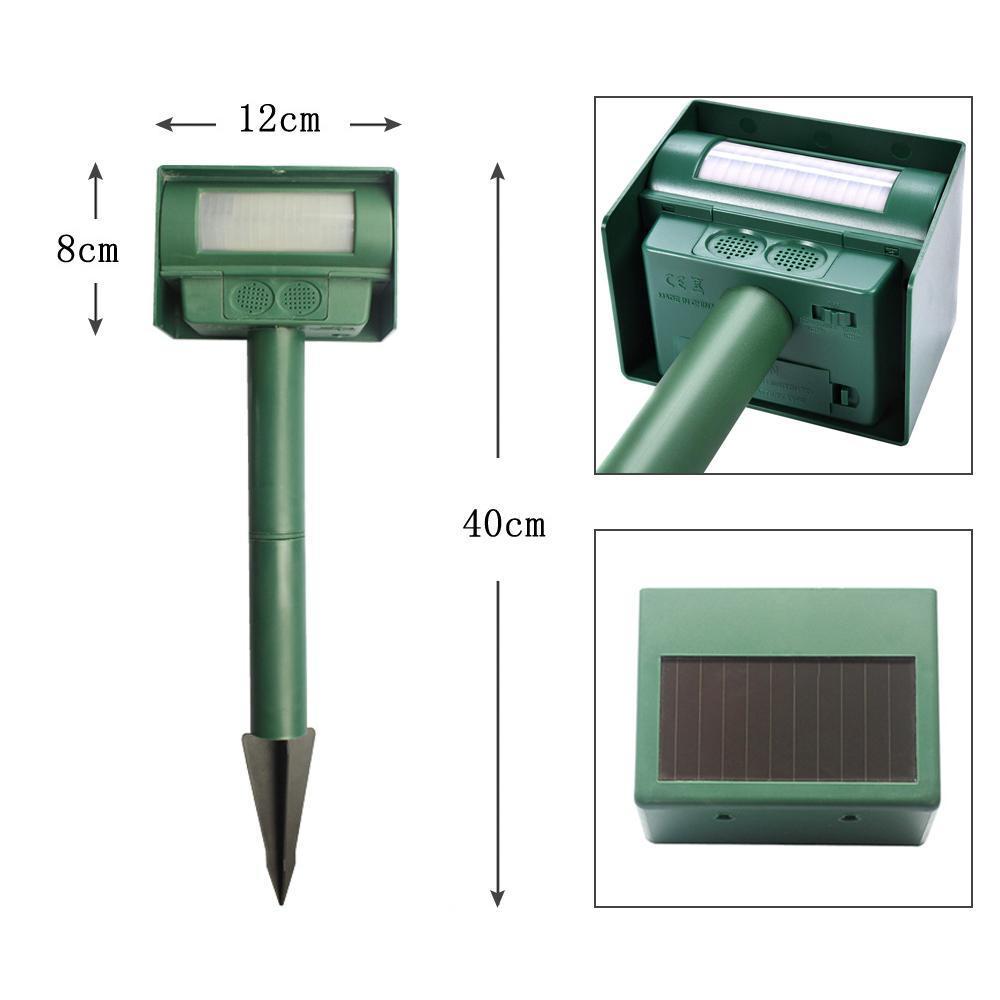 Lisslune | Solar-powered Ultrasonic Pest Mouse Repeller