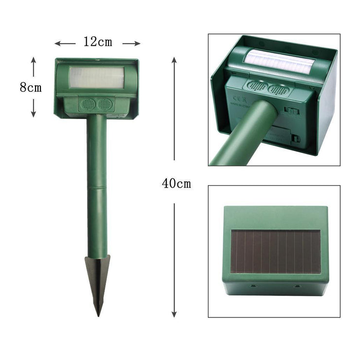 Lisslune | Solar-powered Ultrasonic Pest Mouse Repeller