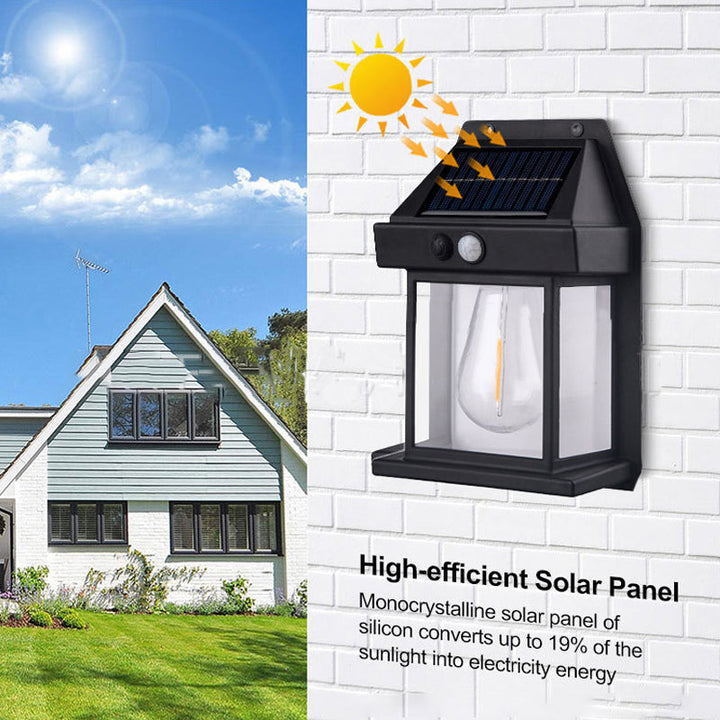 Lisslune | Solar Wolfram Wall Light