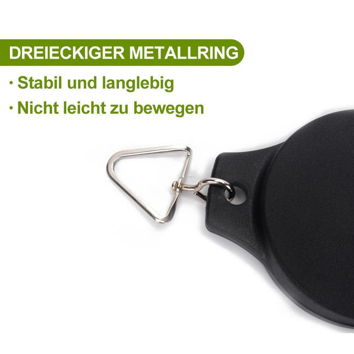 Lisslune | Retractable Hook, Plant Pulley for Garden Pots and Bird Feeders