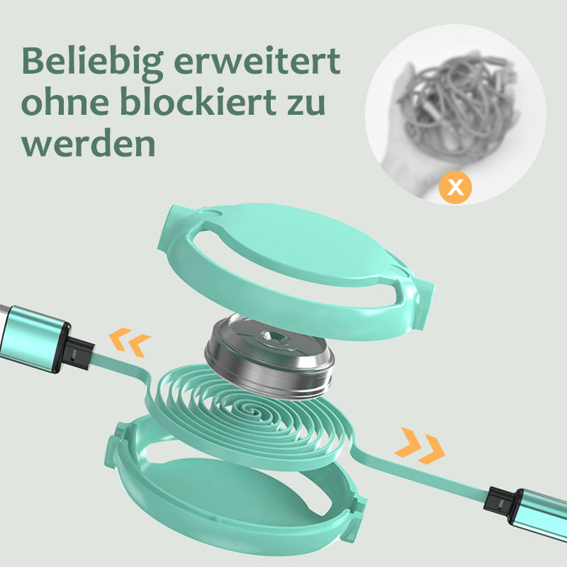 Lisslune | 3 in 1 telescopic charging cable