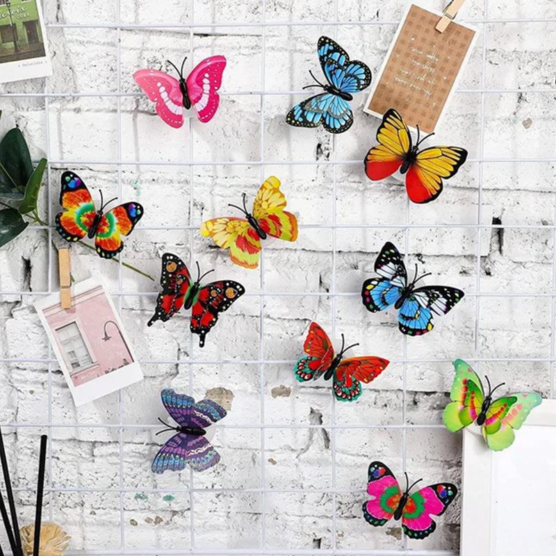 Lisslune | LumiWings - 3D colorful LED butterfly night lights