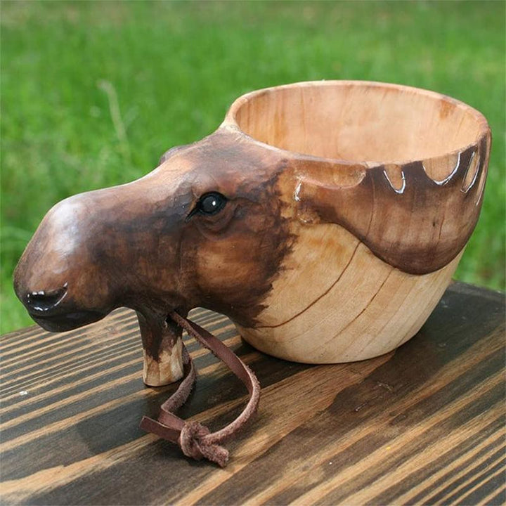 Lisslune | Animal Outdoor Wooden Cup