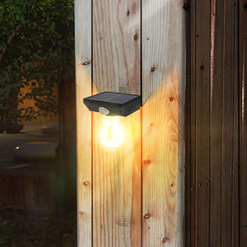 Lisslune | SolarGuard Wall Lamp with Motion Sensor