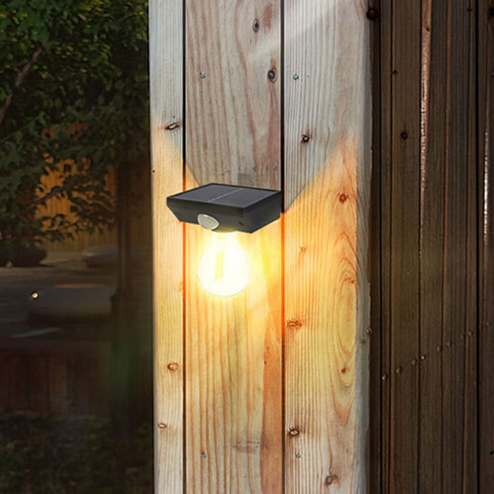 Lisslune | SolarGuard Wall Lamp with Motion Sensor