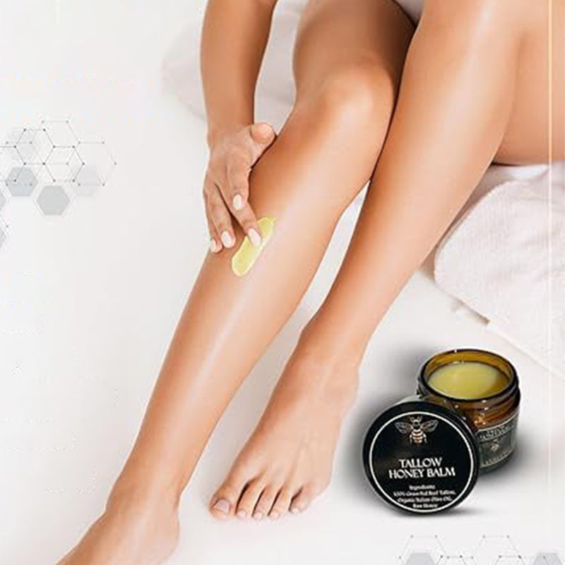 Lisslune | Beef fat beeswax and honey face cream