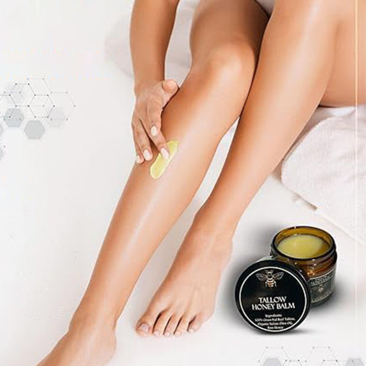Lisslune | Beef fat beeswax and honey face cream