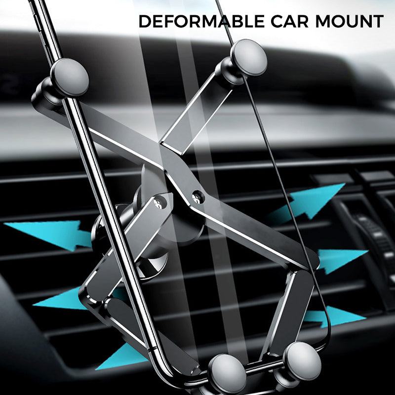 Lisslune | One-Word-Deformation-Car-Air-Outlet-Holder