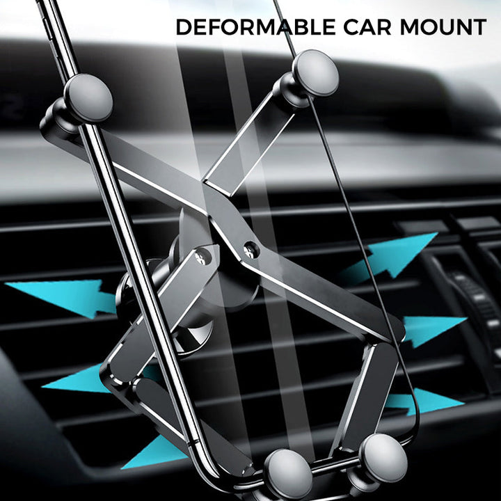 Lisslune | One-Word-Deformation-Car-Air-Outlet-Holder