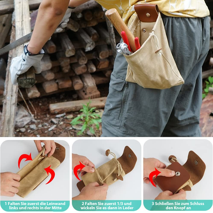Lisslune | Foldable Canvas Belt Bag