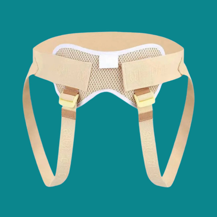 Lisslune | Adjustable Inguinal Hernia Support Belt for Men | Comfortable Breathable Hernia Brace to Improve Mobility
