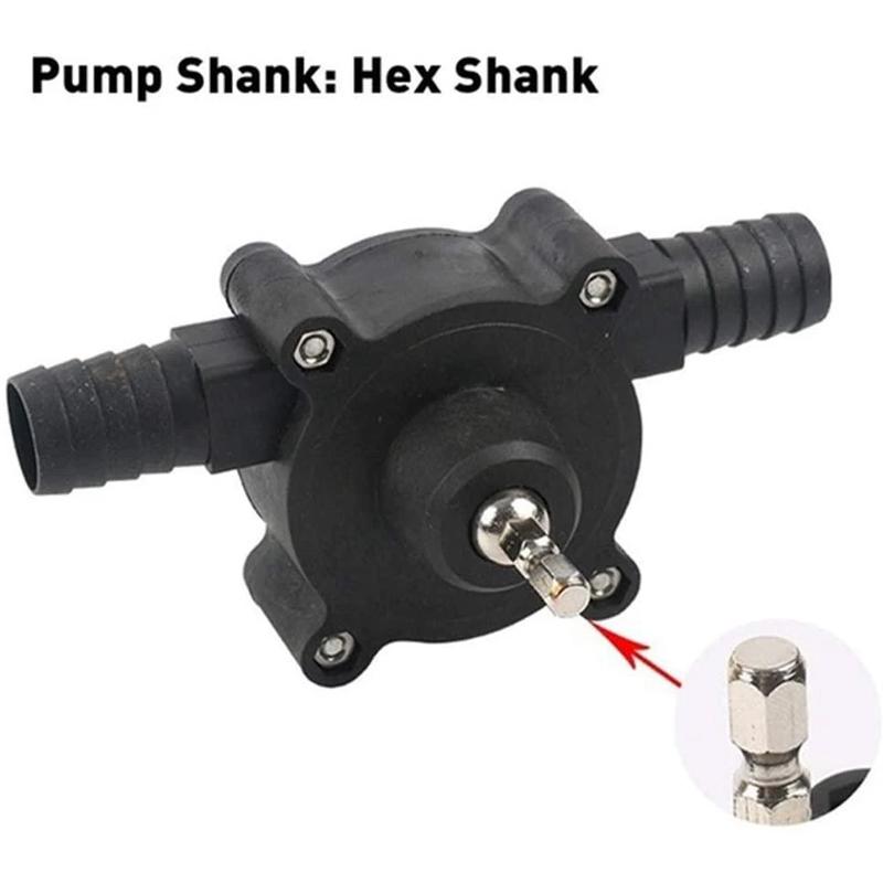 Lisslune | Hand Electric Drill Drive Self-Priming Water Transfer Pump