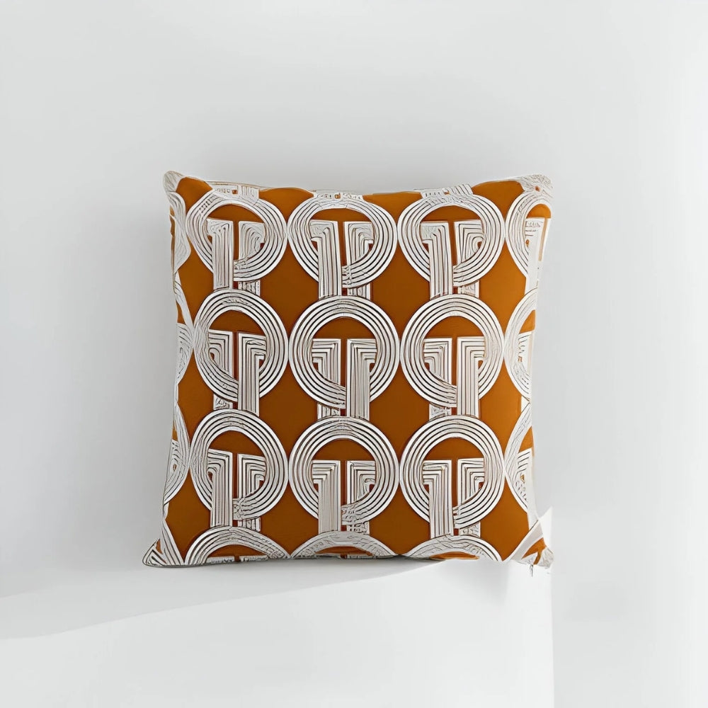Lisslune | Modern Interlock Pattern Cushion Cover
