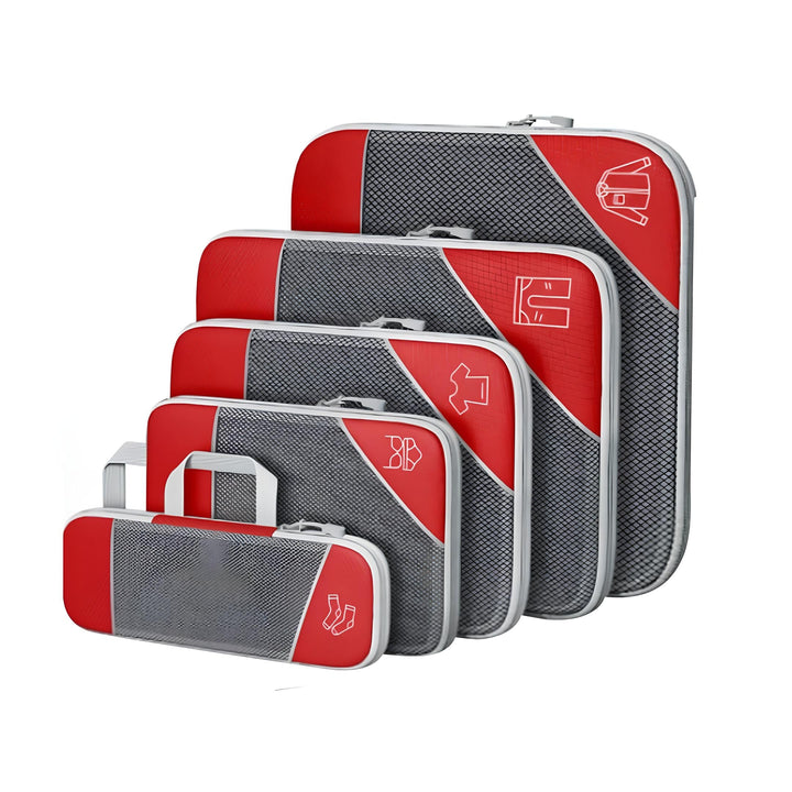 Lisslune | PackMate Compression Travel Set – Space-Saving Travel Cubes for Organized Packing