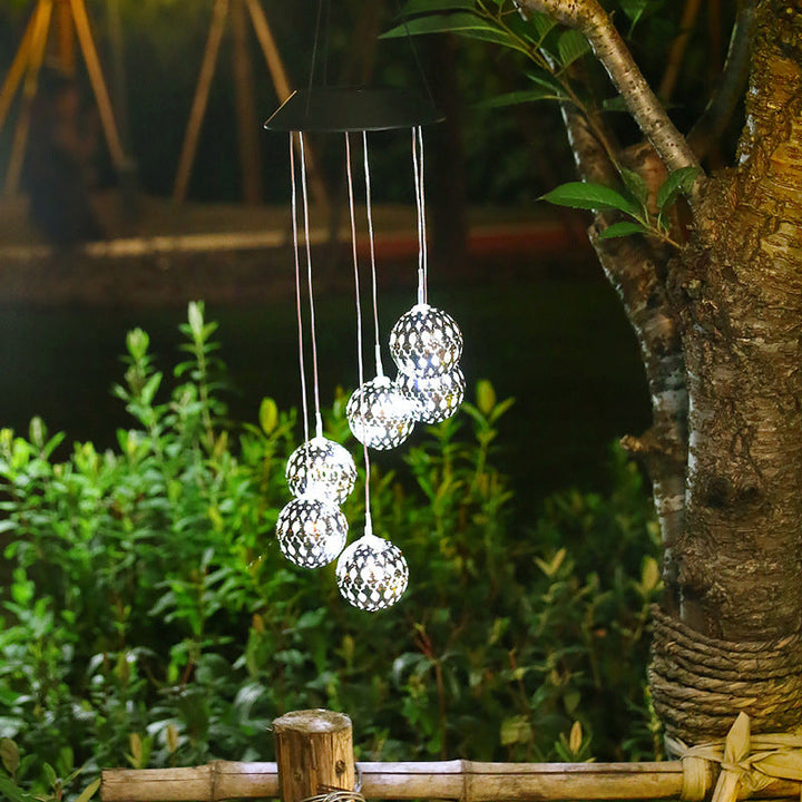 Lisslune | Solar Wind Chime Outdoor Light