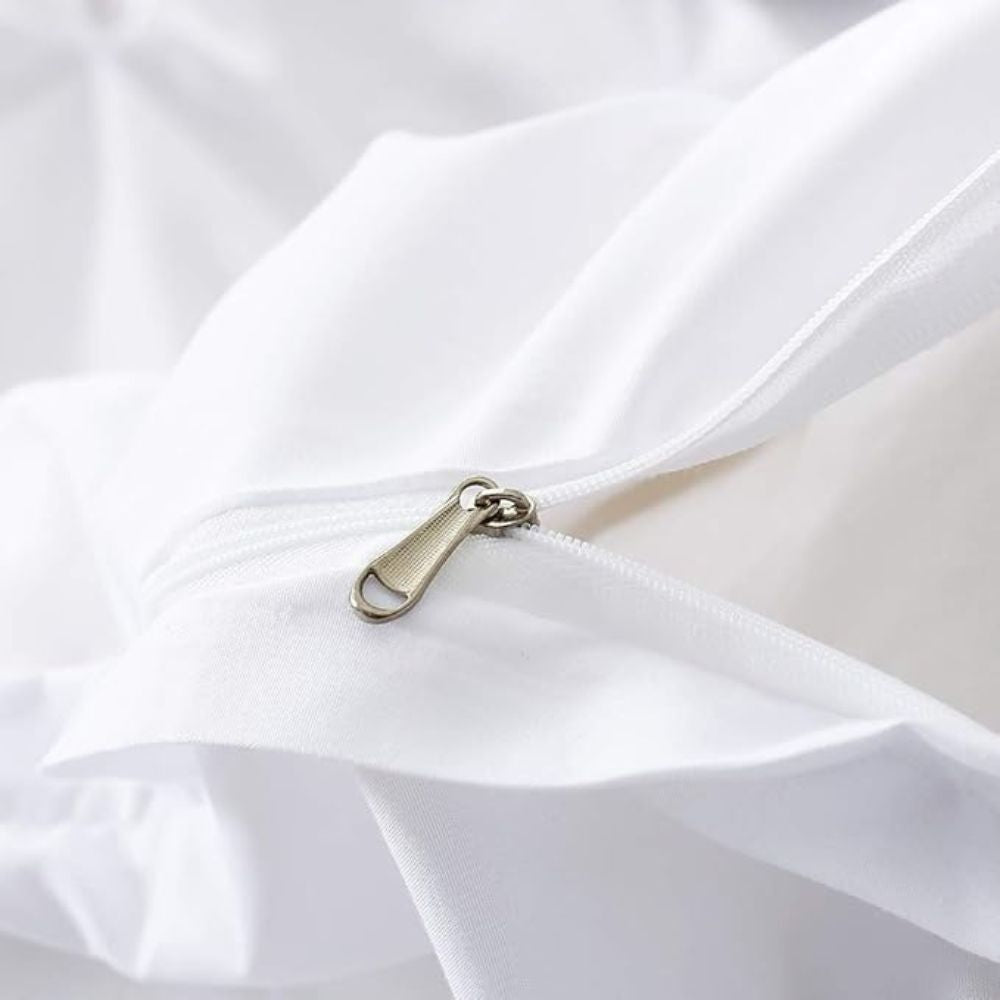 Lisslune | Airweave Pintuck | 3pcs Duvet Cover Set