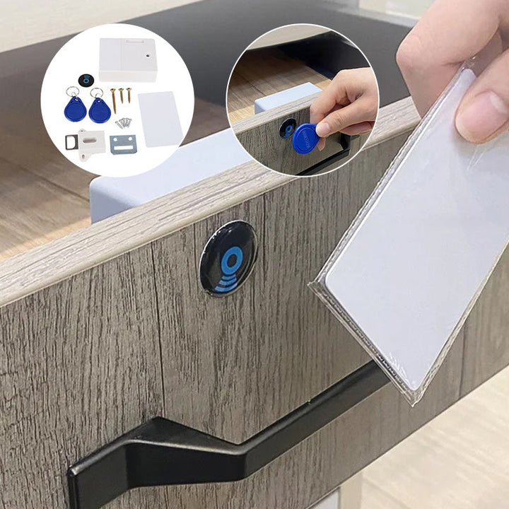 Lisslune | Electronic Cabinet Lock DIY for Wooden Drawer Cabinet