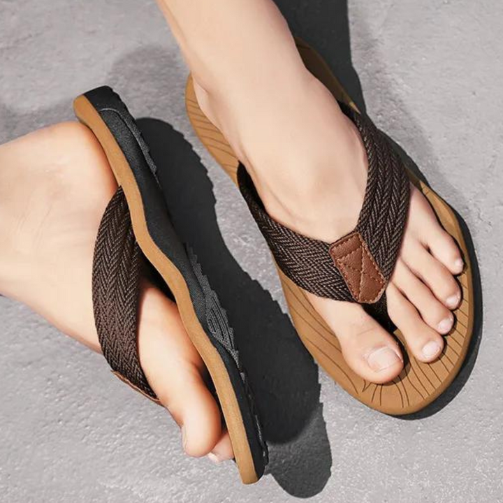 Lisslune | Comfortable Men's Orthopedic Slippers, supportive and comfortable