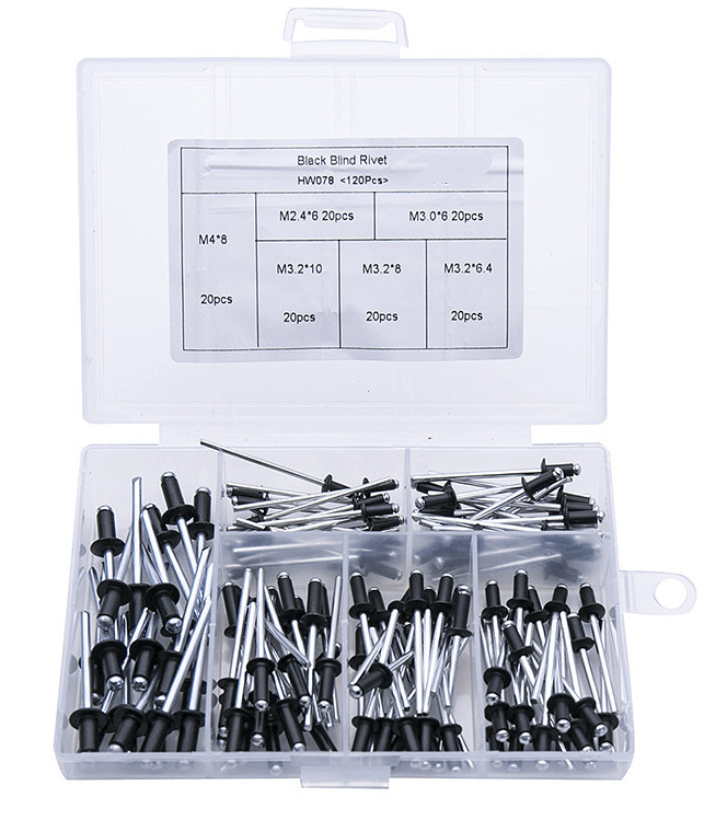 Lisslune | Professional Rivet Gun Adapter Kit 🛠With 4 different Nozzle Pins