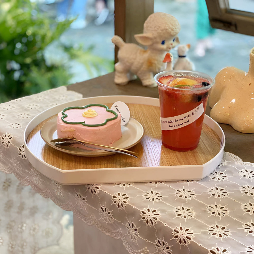 Lisslune | Modern Circle Dining Tray